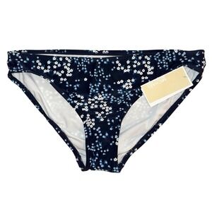 Michael Kors Bikini Bottoms Women Size Large Floral Multicolor Swim Wear NEW $50